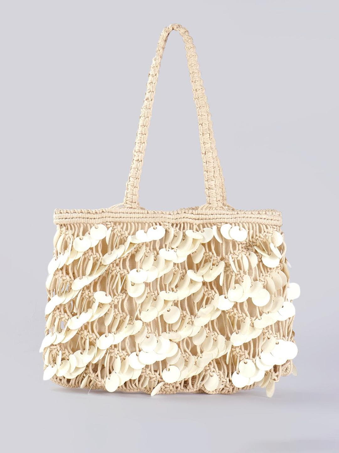 Anouk Women Embellished Structured Shoulder Bag