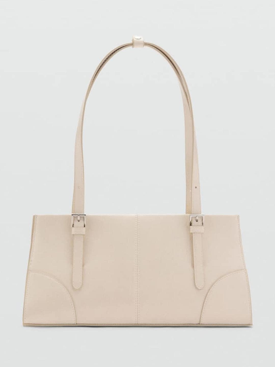 Buy MANGO Baguette Shoulder Bag With Buckle Detailing - - Accessories for Women