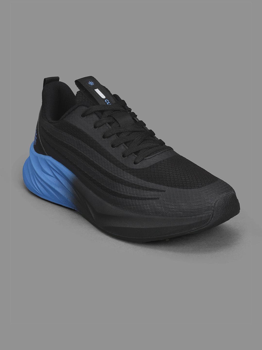 CULT Men Strix Running Shoes - Black/Blue