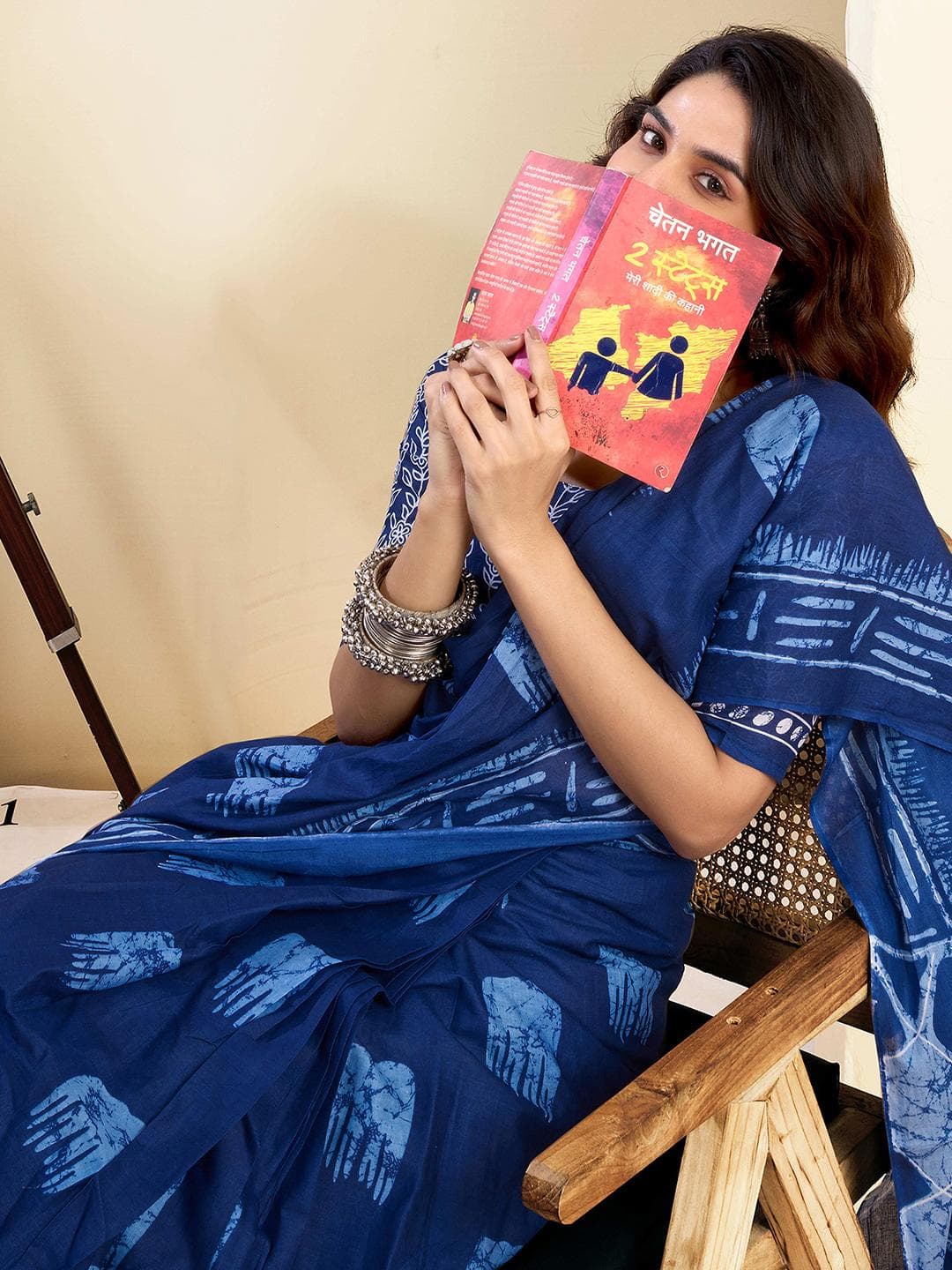 Mitera Printed Ready to Wear Pure Cotton Saree