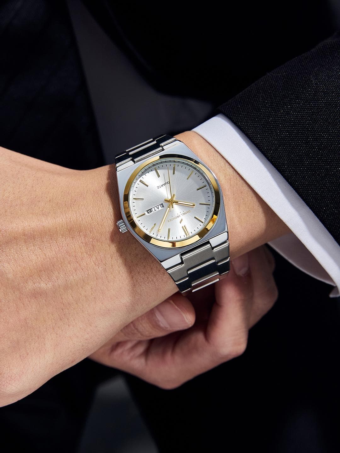 Daniel Hechter Paris Avenue Hoche Collection Watch With Stainless Steel Band