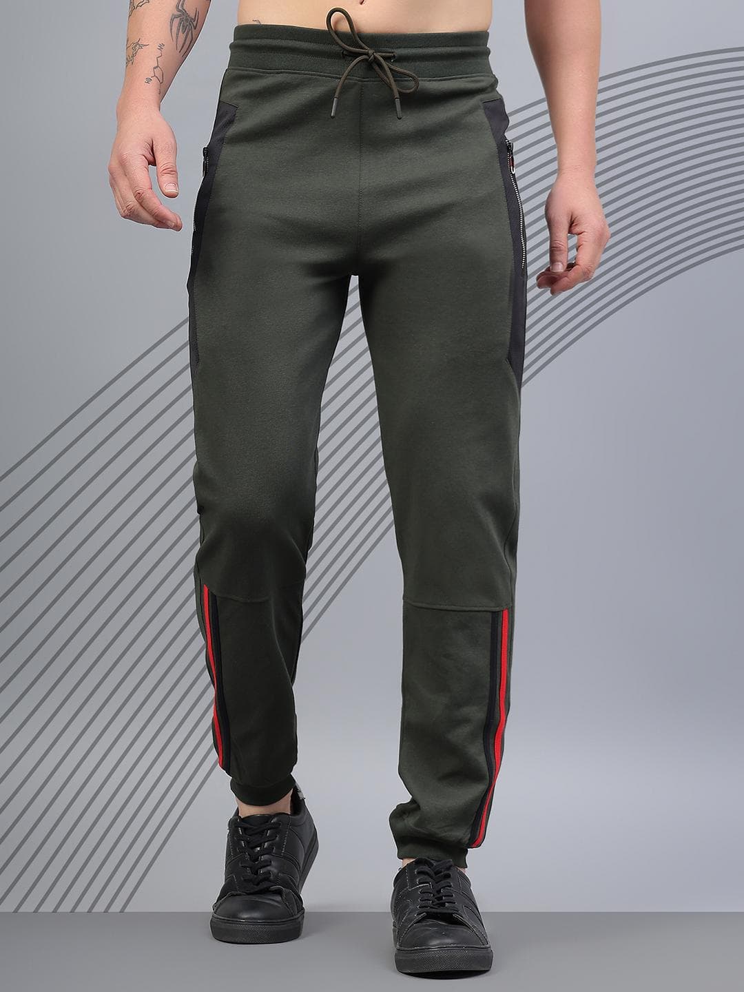 AKTIO Men Mid-Rise Joggers