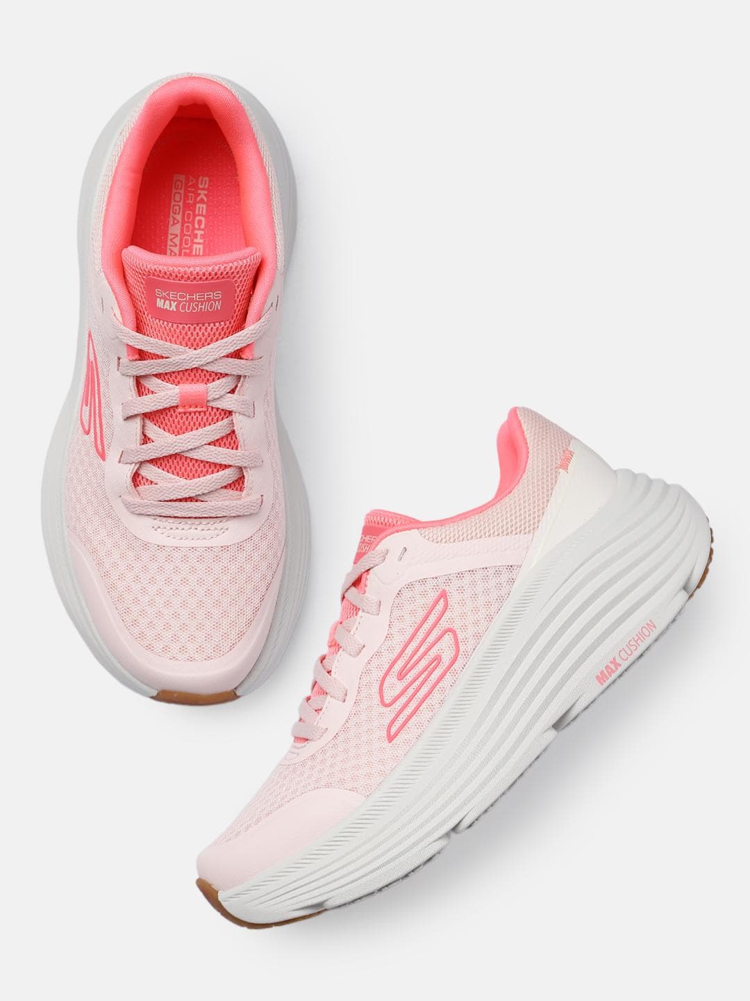 Buy Skechers Women MAX CUSHIONING ENDEAVOUR CA Mesh Running Shoes - - Footwear for Women
