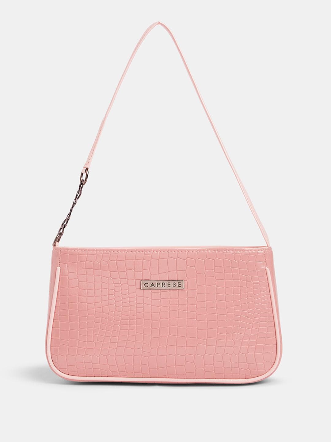 Caprese Ethan Animal Textured Shoulder Bag