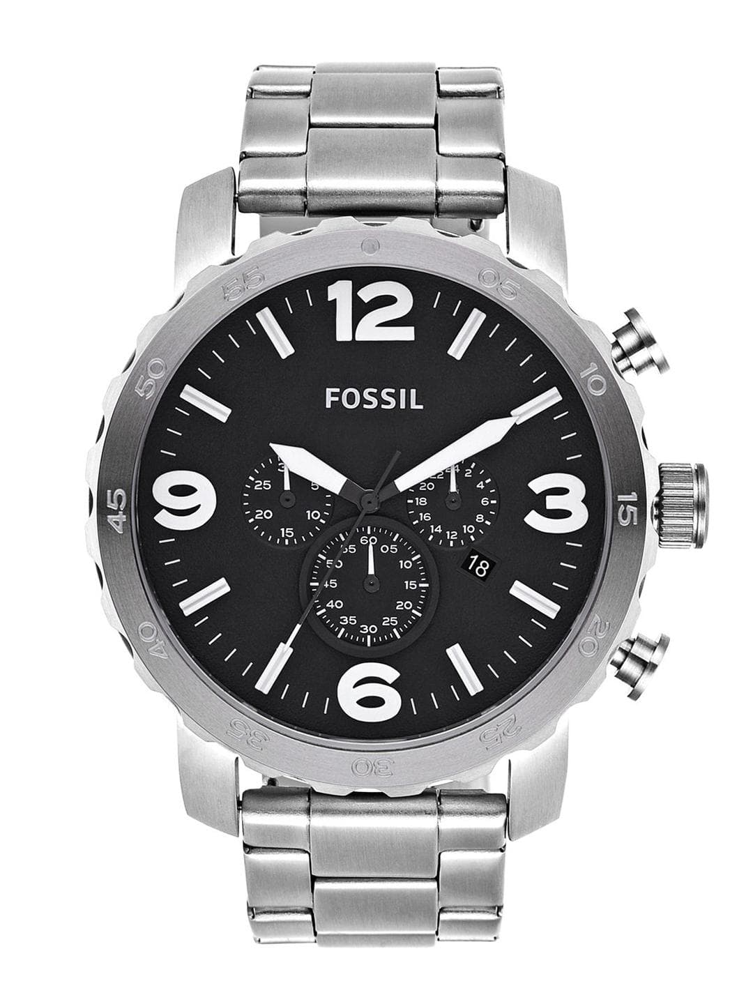 Buy Fossil Men Black Analogue Watch JR1353 - - Accessories for Men