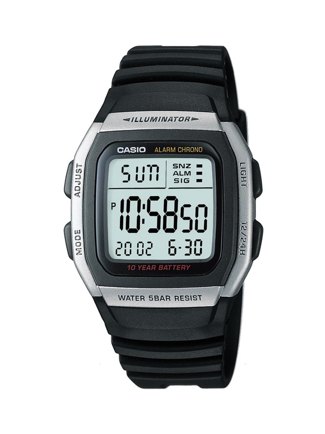 Casio Youth Unisex Black Digital Watch D031