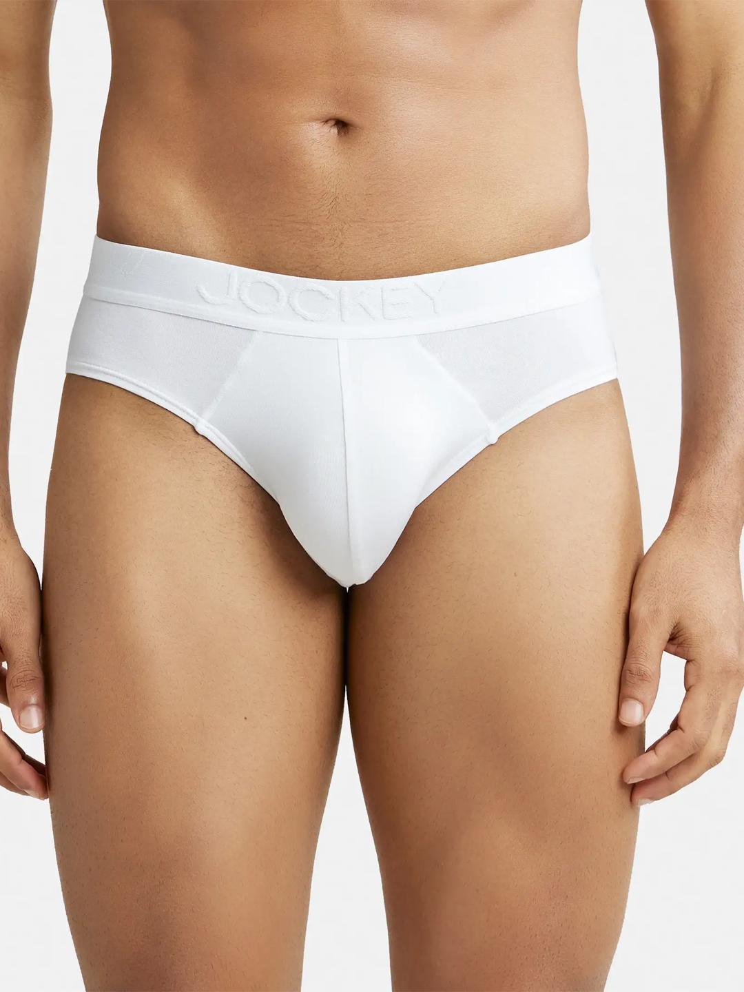 Buy Jockey Tencel Micro Modal Cotton Stretch Brief With Ultrasoft Waistband IC24 - - Apparel for Men