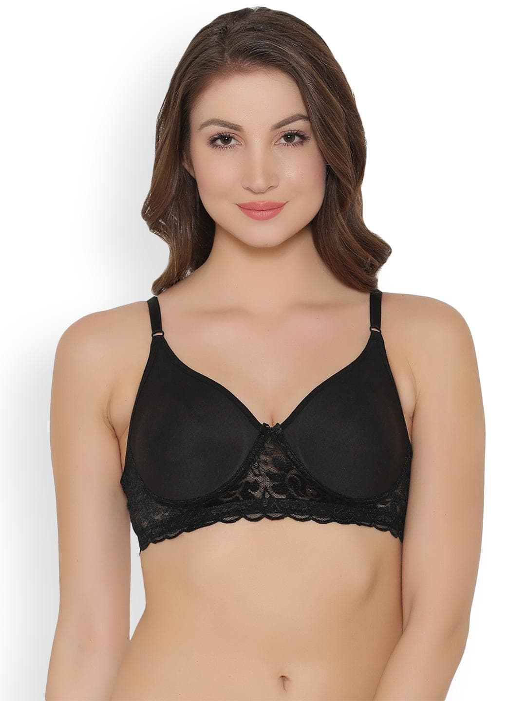 Buy Clovia Cotton Flair Non Padded Non Wired Full Coverage Spacer Cup T Shirt Bra - - Apparel for Women