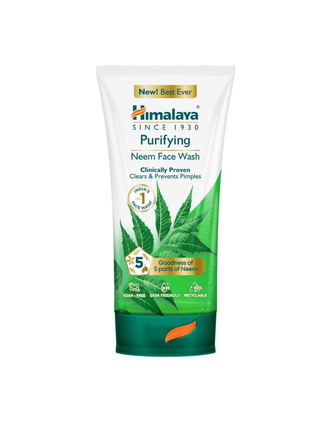 Buy Himalaya Purifying Neem Face Wash For Acne Prone Skin 150 Ml - - Personal Care for Unisex