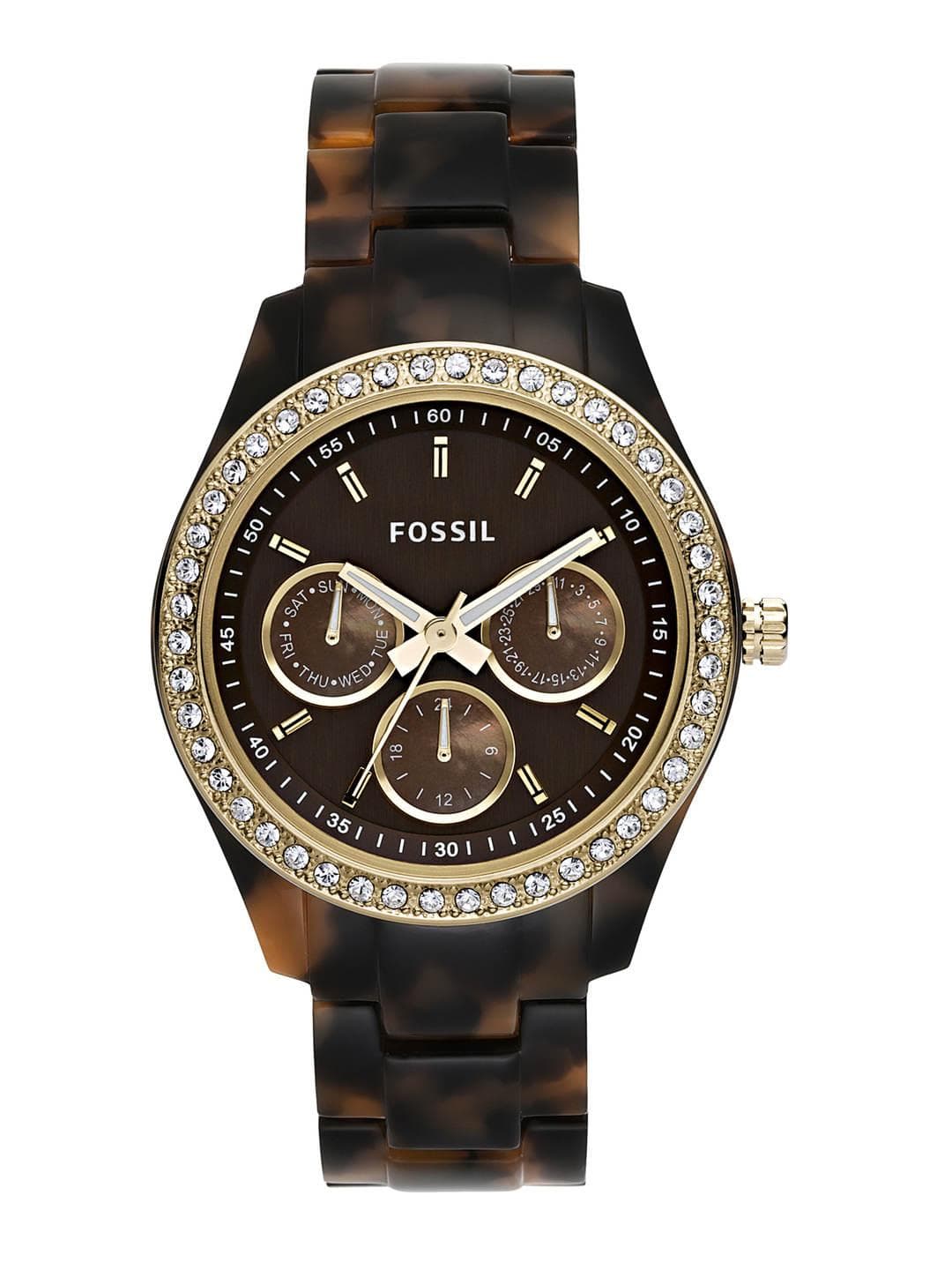 Fossil STELLA Women Brown Analogue Watch ES2795