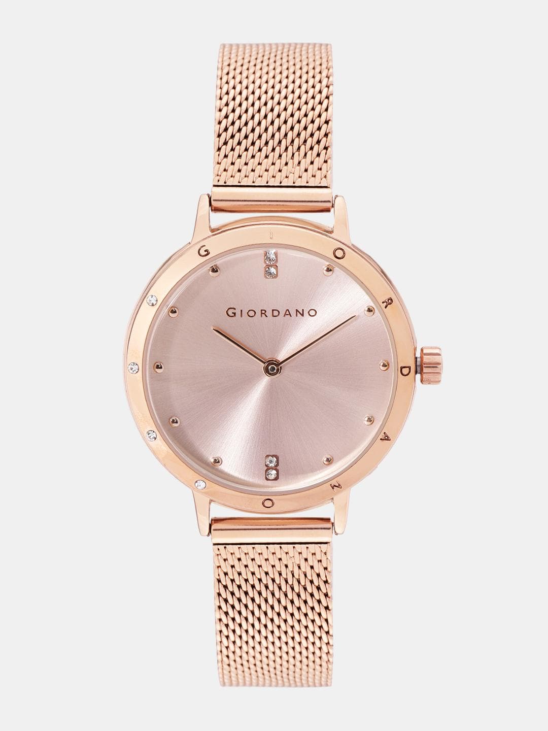 Buy GIORDANO Women Rose Gold Analogue Watch - - Accessories for Women