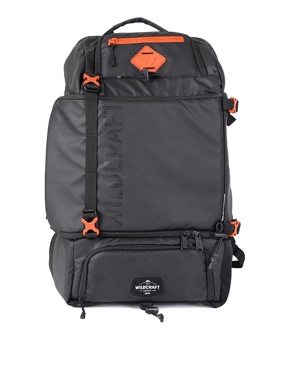 Wildcraft Unisex Black Solid Backpack