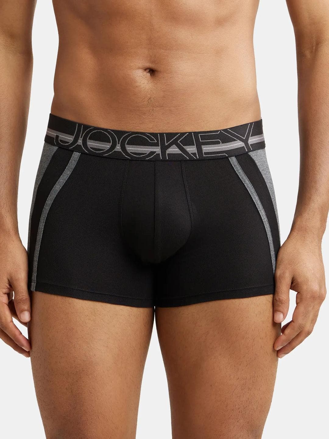 Buy Jockey Super Combed Cotton Stretch Solid Trunk With Ultrasoft Waistband US21 - - Apparel for Men