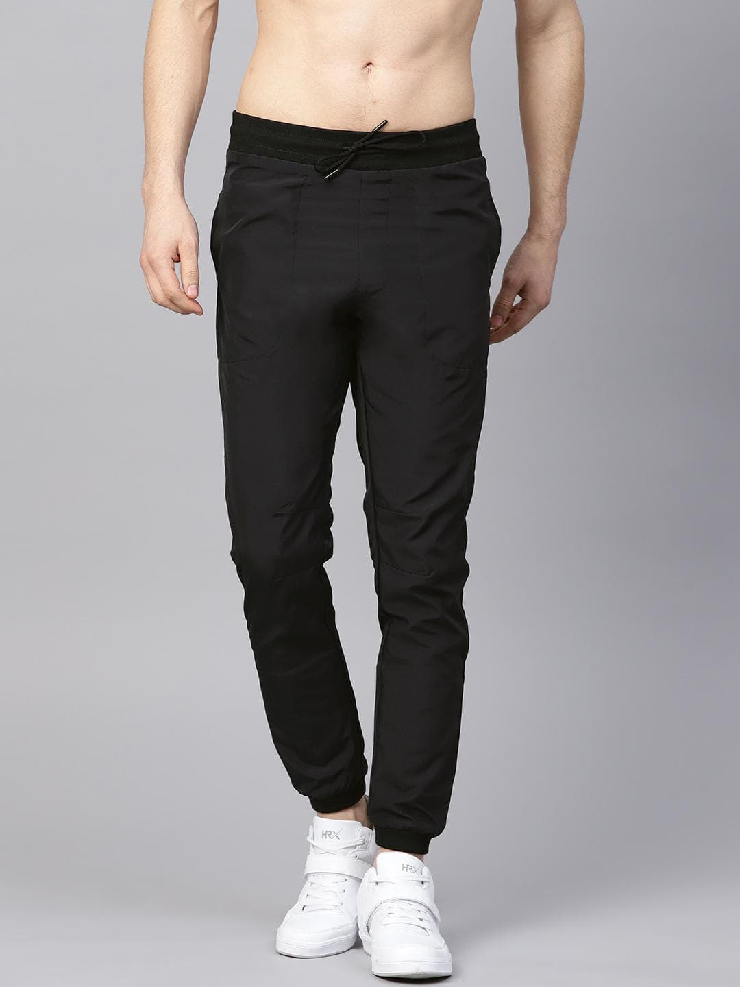 HRX by Hrithik Roshan Men Black Solid Joggers