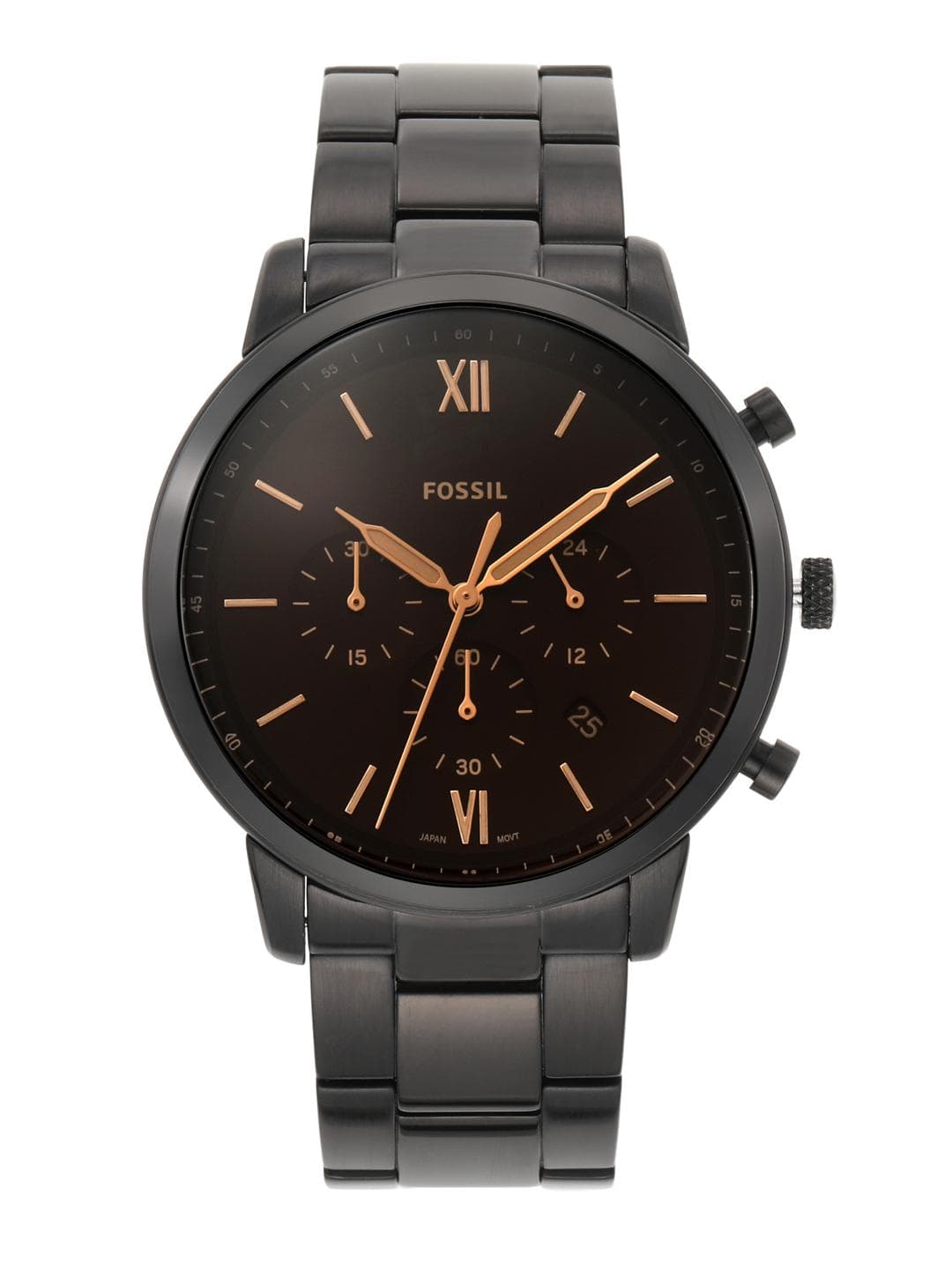 Fossil Men Brown Analogue Watch FS5525