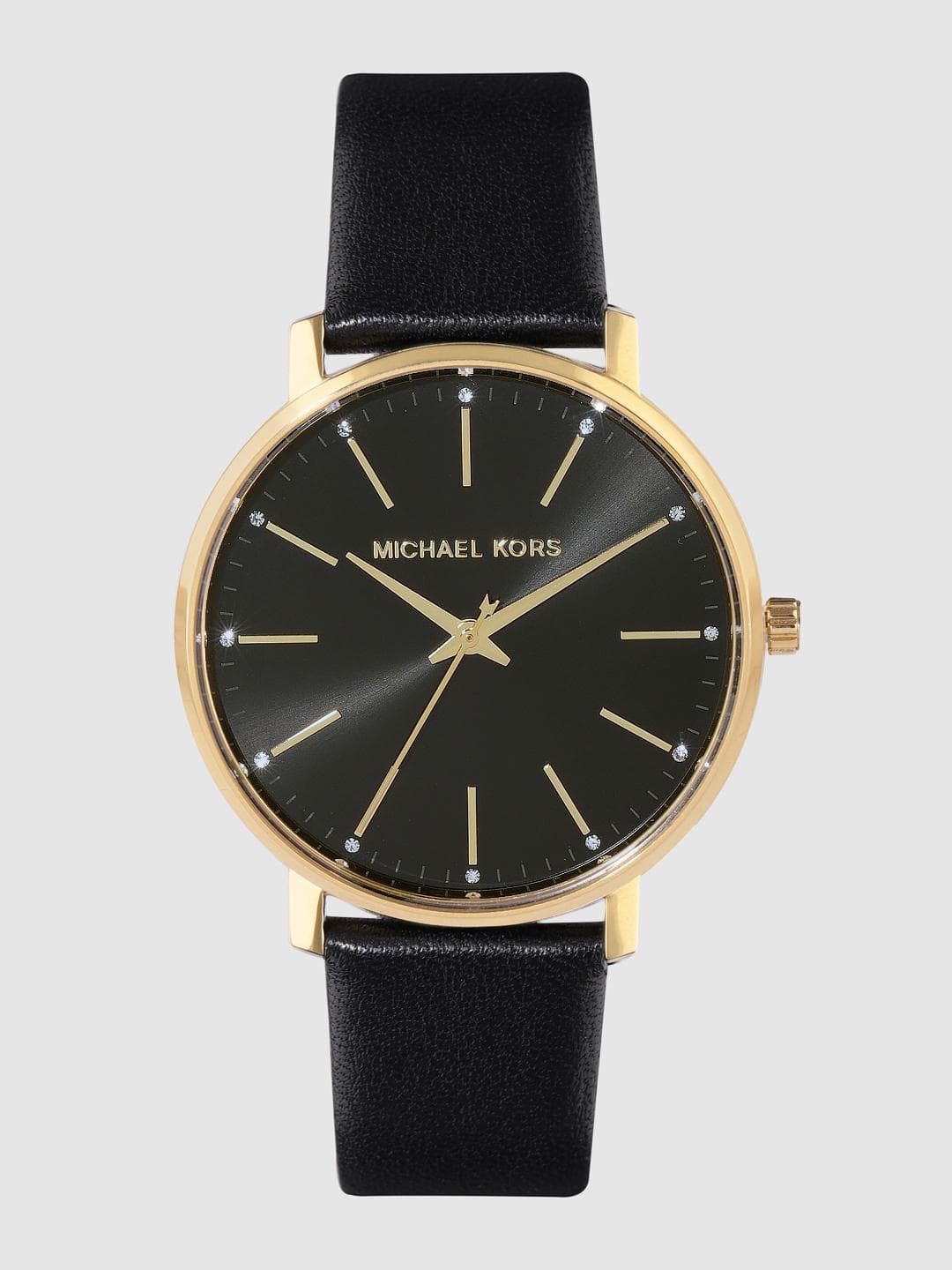 Buy Michael Kors PYPER Women Black Analogue Watch MK2747 - - Accessories for Women