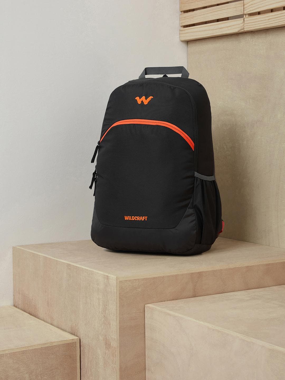 Buy Wildcraft Unisex Black Solid Backpack - - Accessories for Unisex