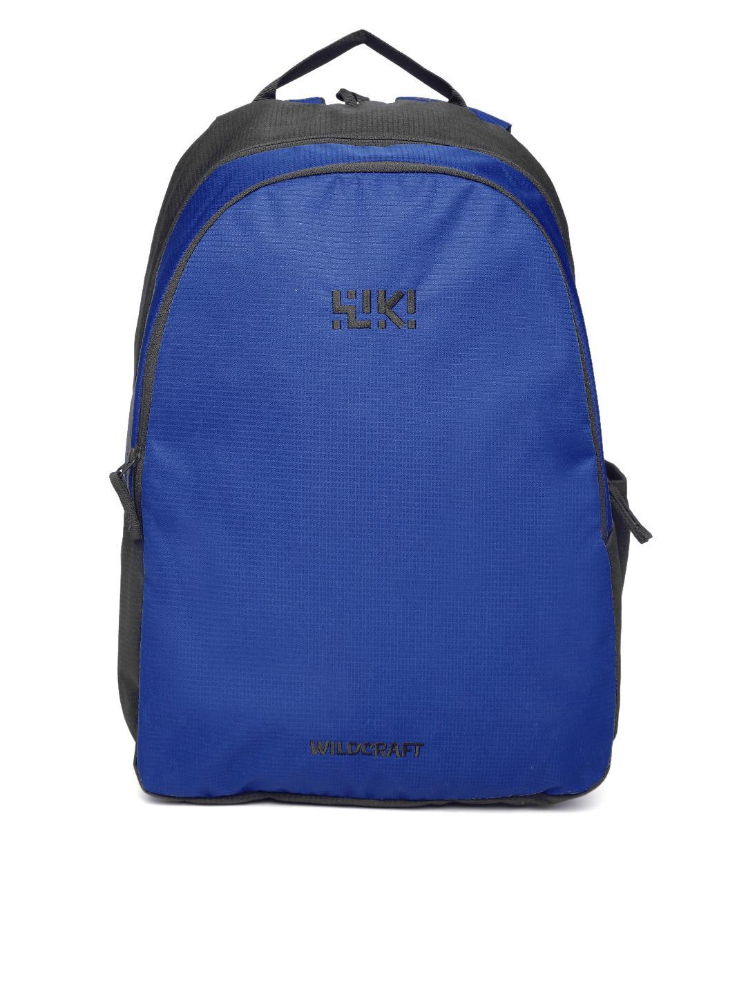 Buy Wildcraft Unisex Blue & Black Craft 1 Solid Backpack - - Accessories for Unisex