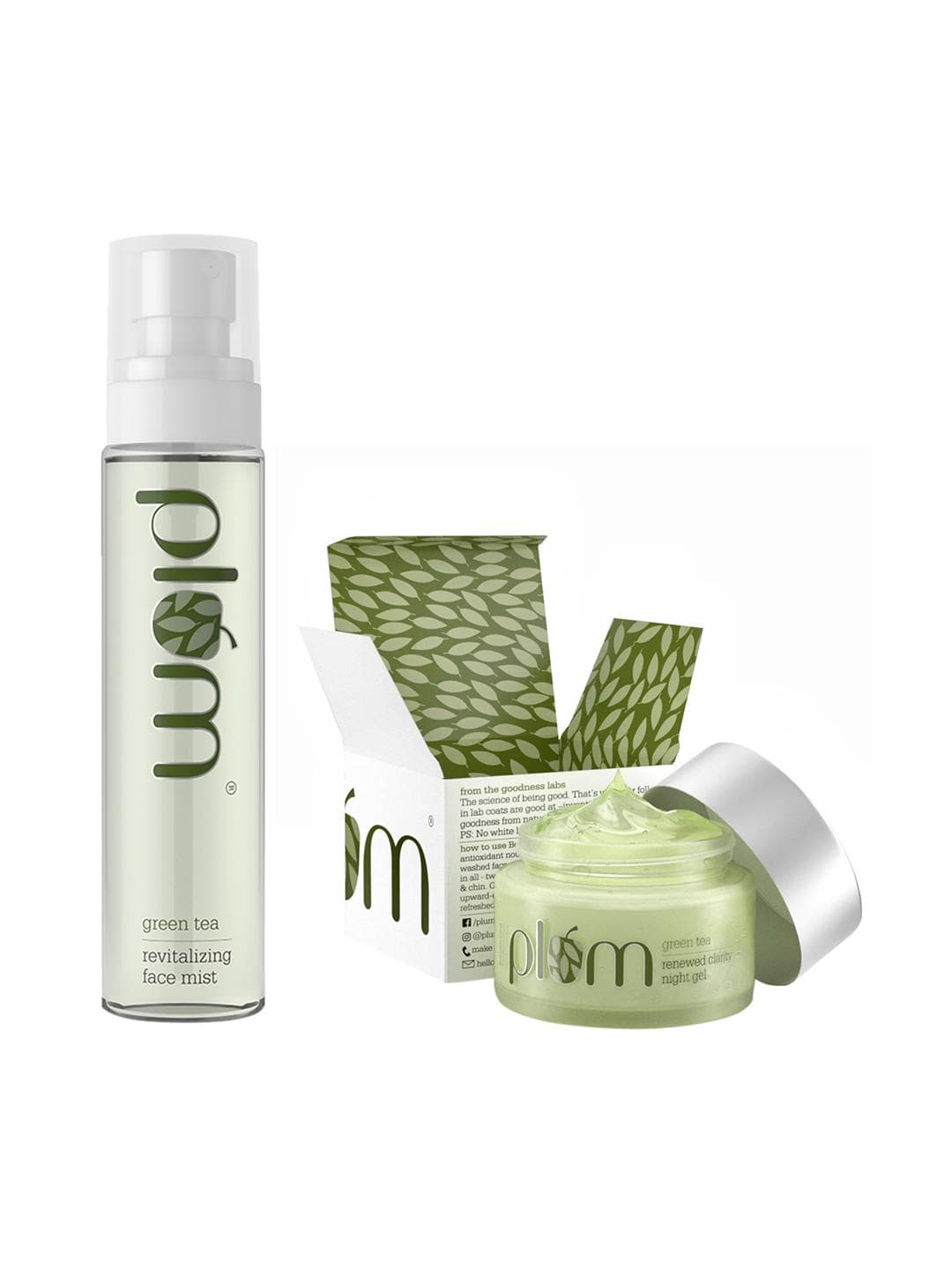 Plum Set of 2 Face Mist & Night Gel