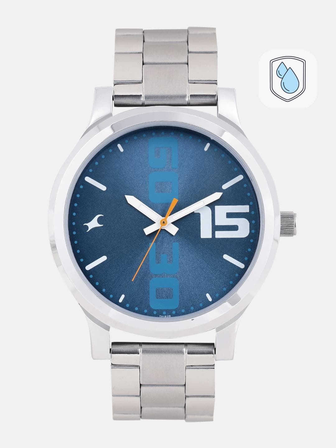 Fastrack Bold Quartz Analog With Blue Dial Watch For Guys - Nt38051sm05