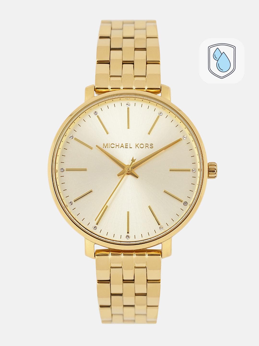 Buy Michael Kors Women Gold Toned Analogue Watch MK3898 - - Accessories for Women
