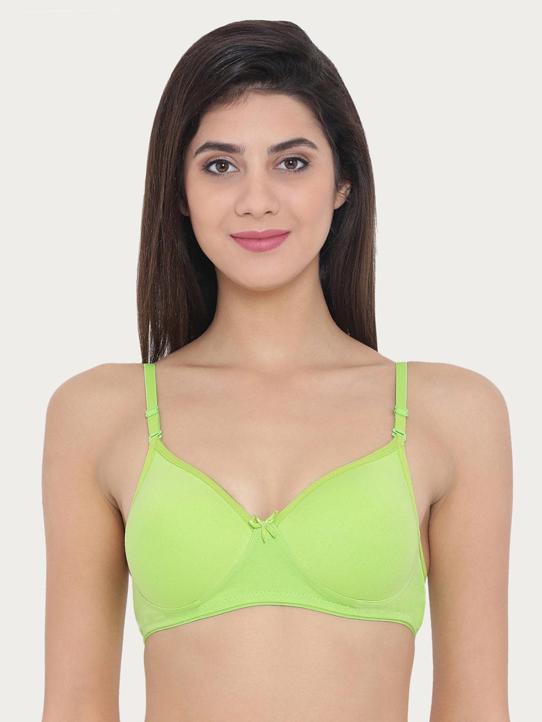 Clovia Cotton Rich Padded Non-Wired Multiway T-Shirt Push-Up Bra