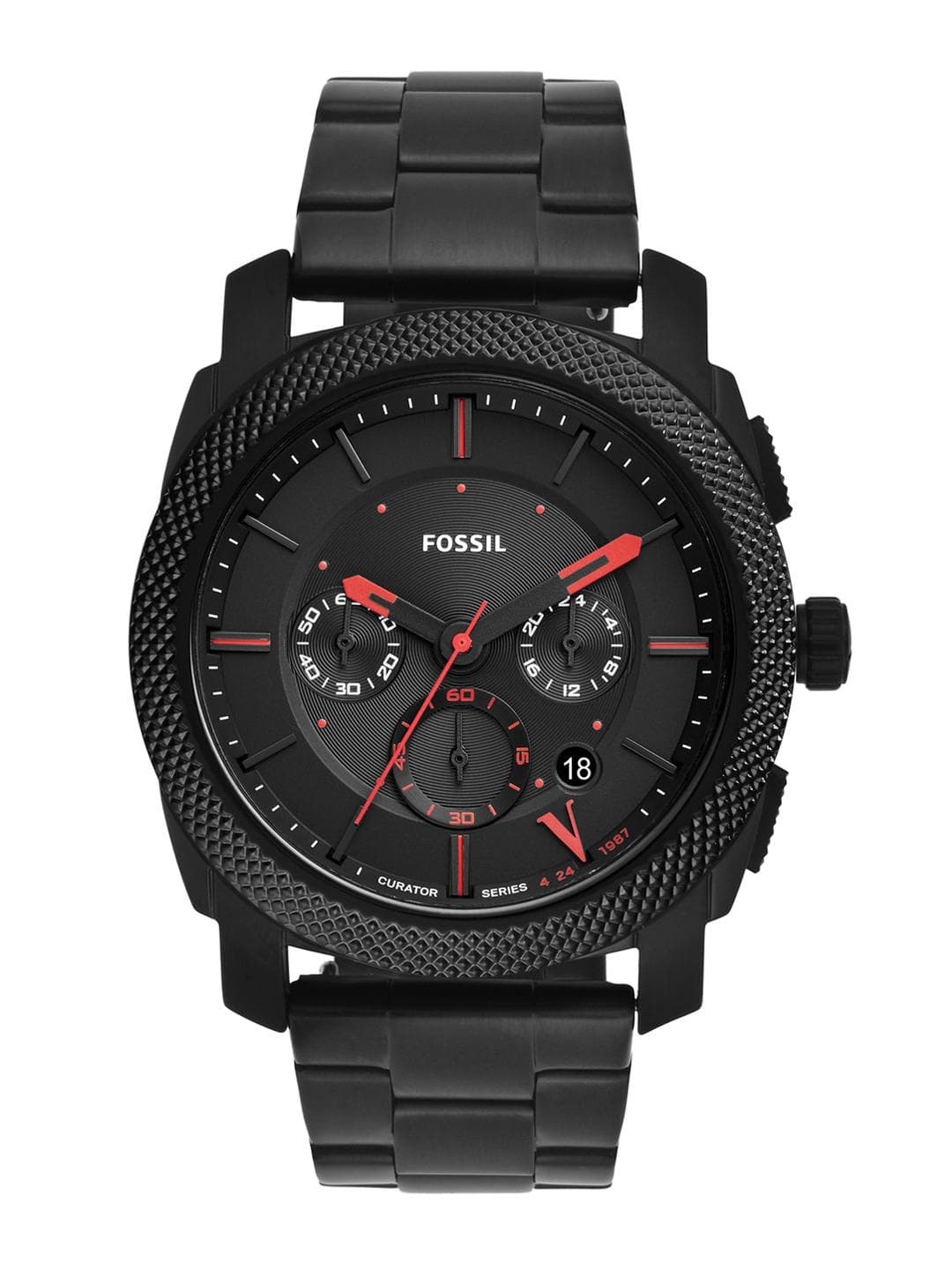 Buy Fossil Men Black Analogue Watch CS5004SETI - - Accessories for Men