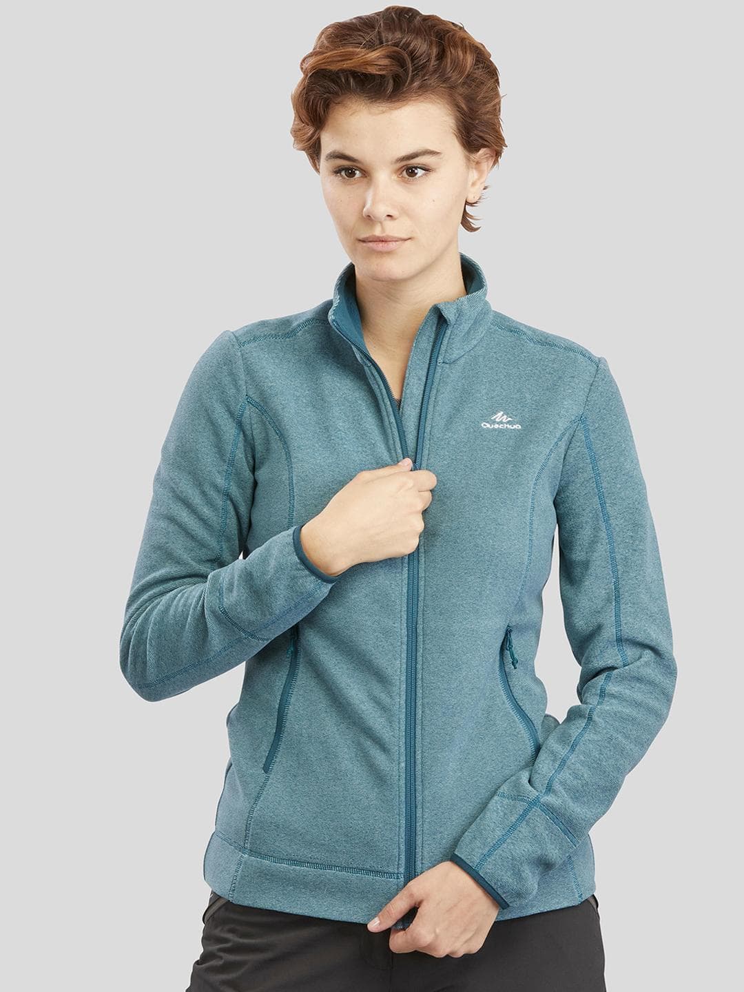 Decathlon QUECHUA - Women Full-Zip Fleece Sweater Jacket
