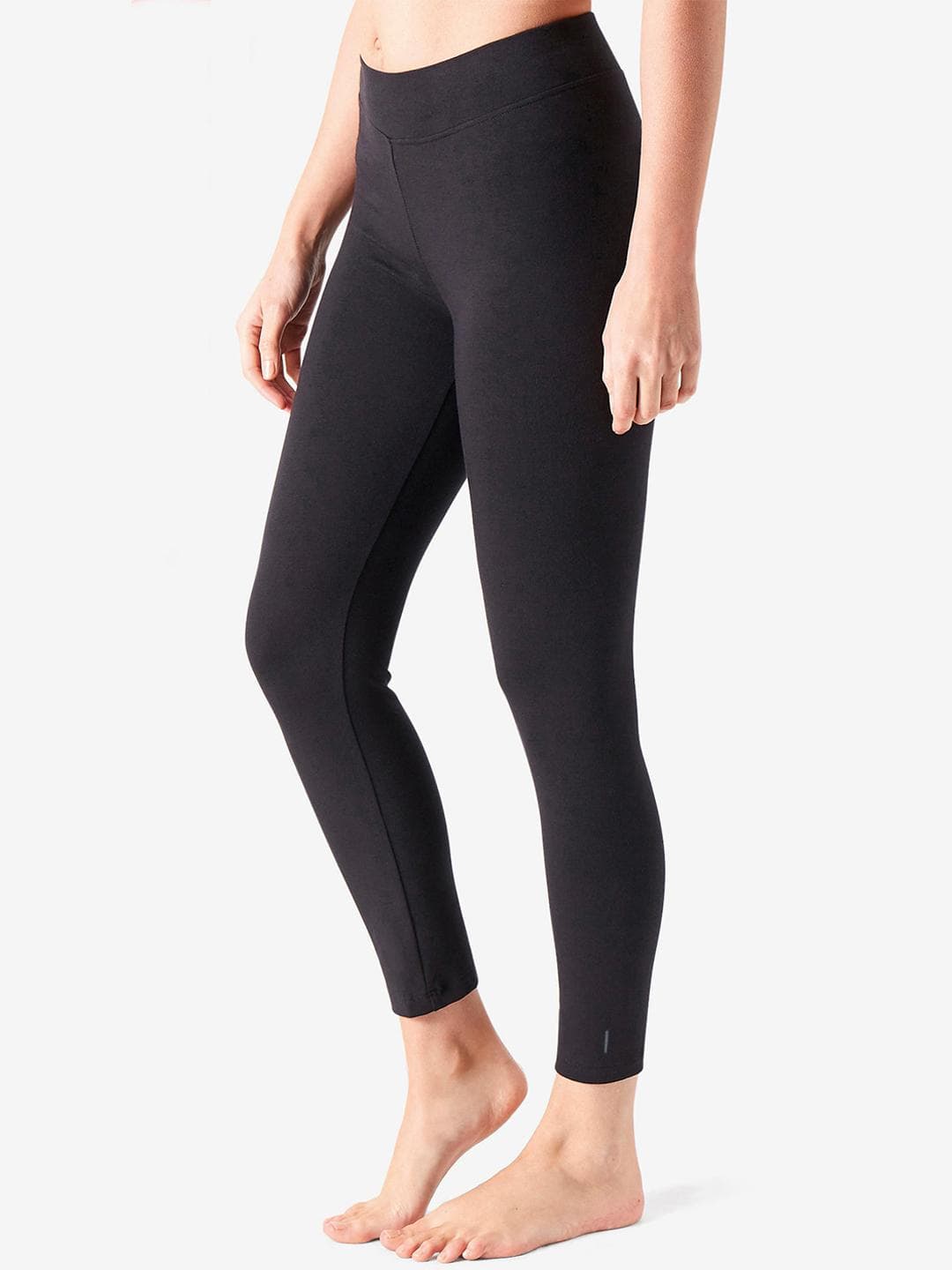 Decathlon Domyos - Women Black Stretchable Gym Trackpants