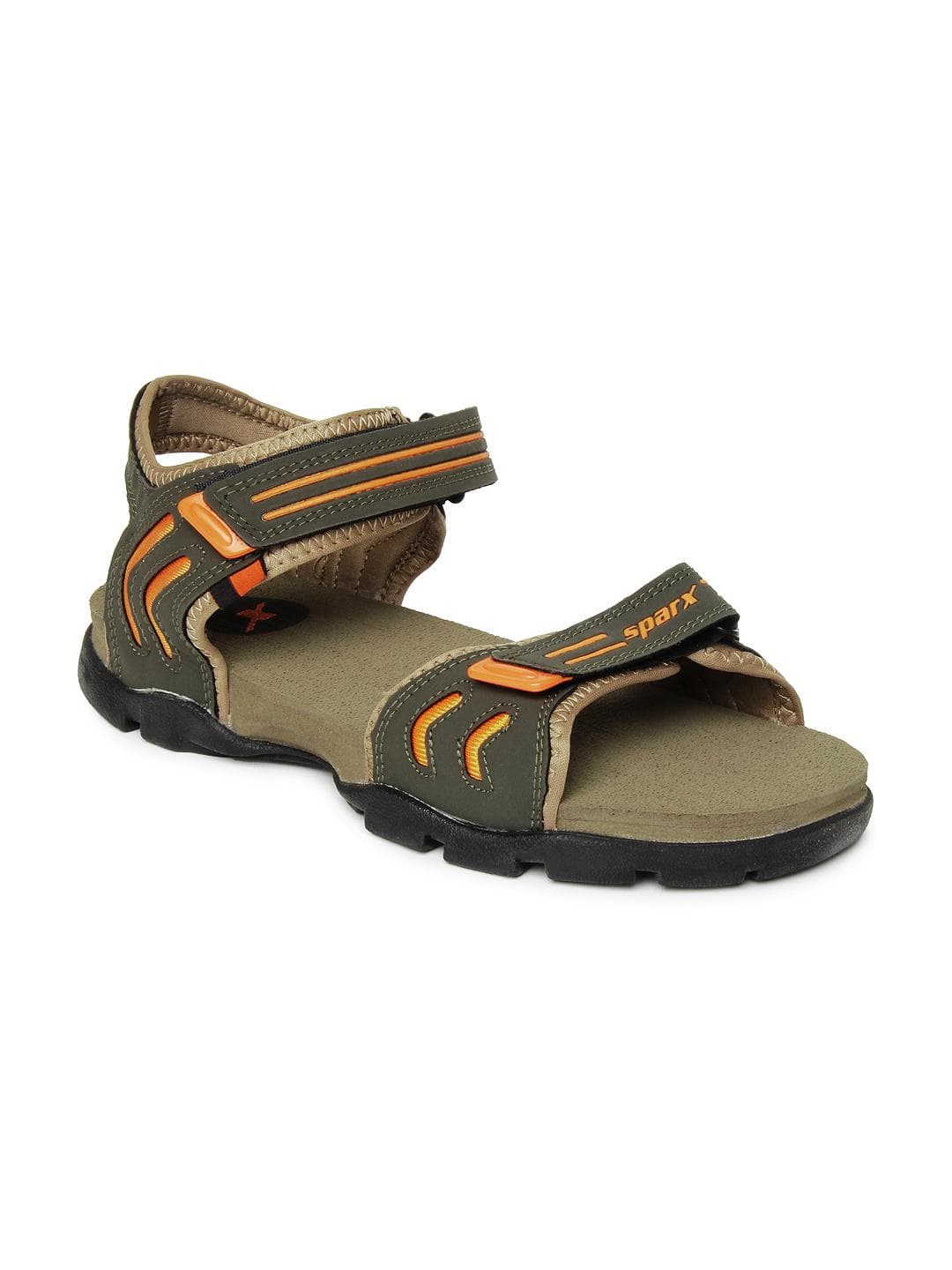 Sparx Men Olive Green Sports Sandals
