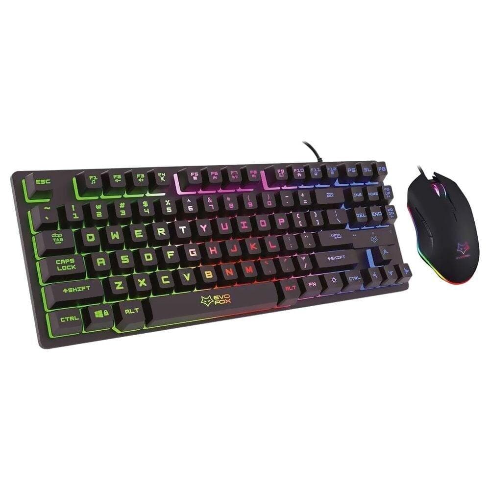 Amkette EvoFox X-Team Wired Gaming Keyboard with Mouse Combo