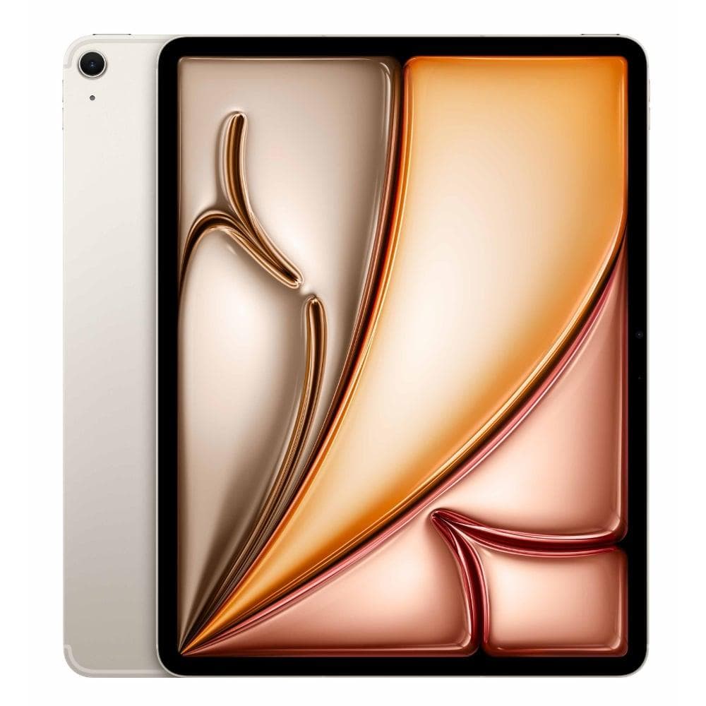 Apple iPad Air M4 32.78 cm (13 inch) Wi-Fi + Cellular Tablet, 128 GB, Starlight (2026), MH9F4HN/A