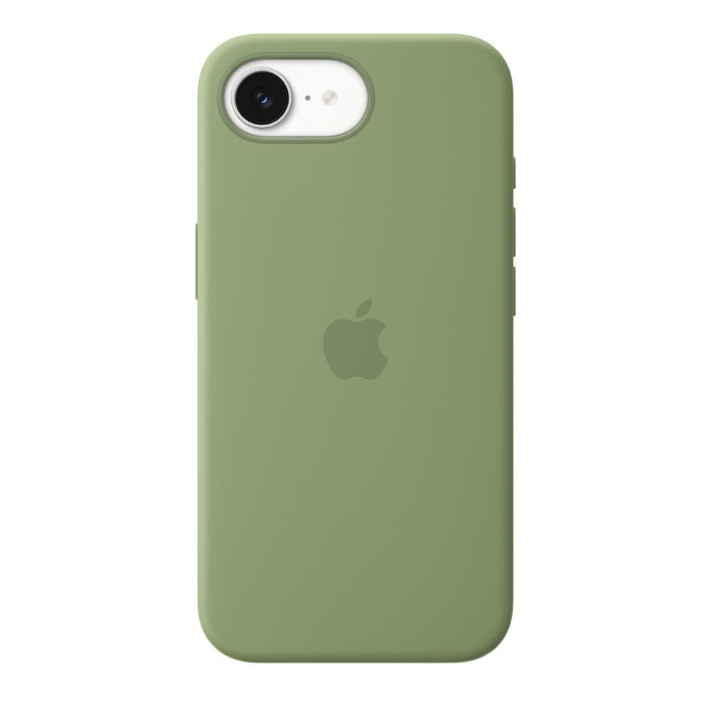 Apple iPhone 17E Silicone Mobile Case, Light Moss