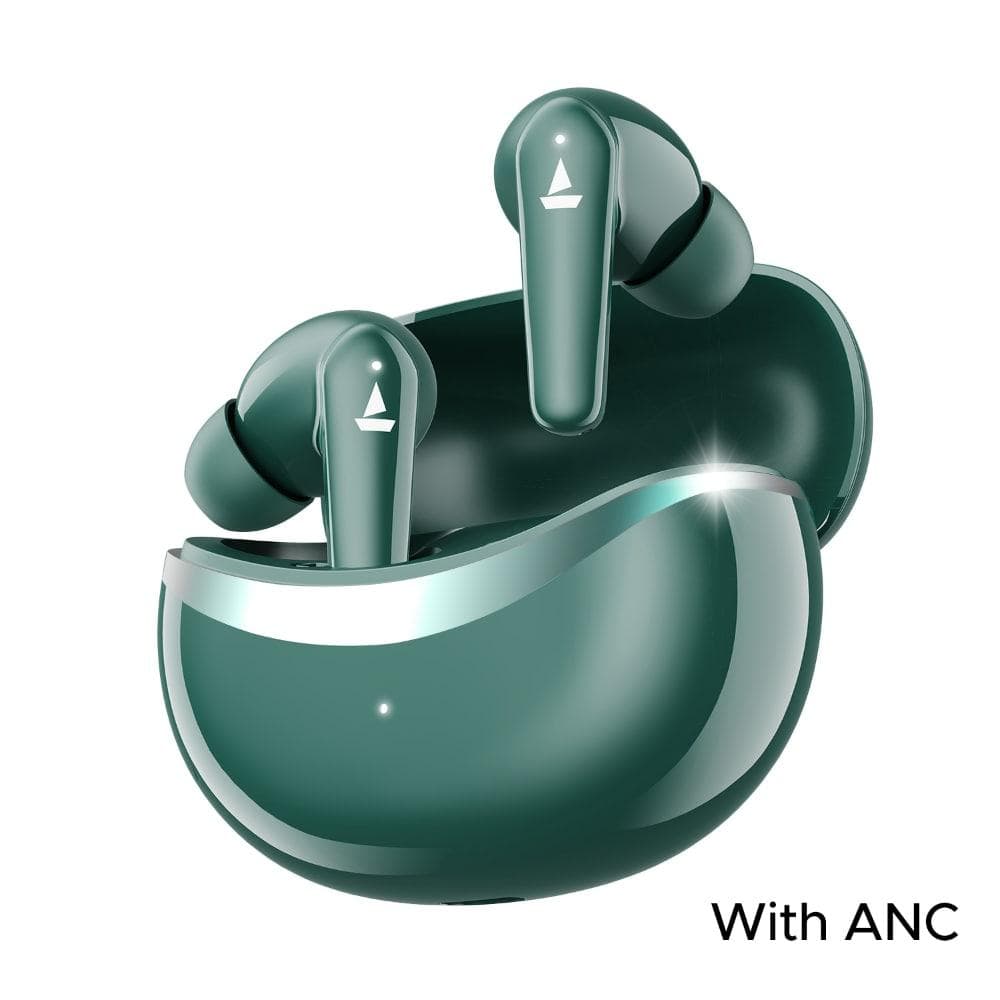 boAt Airdopes 131 Elite ANC with Active Noise Cancellation upto 32 dB, 60 HRS Playback & Chrome Design (Active Teal)