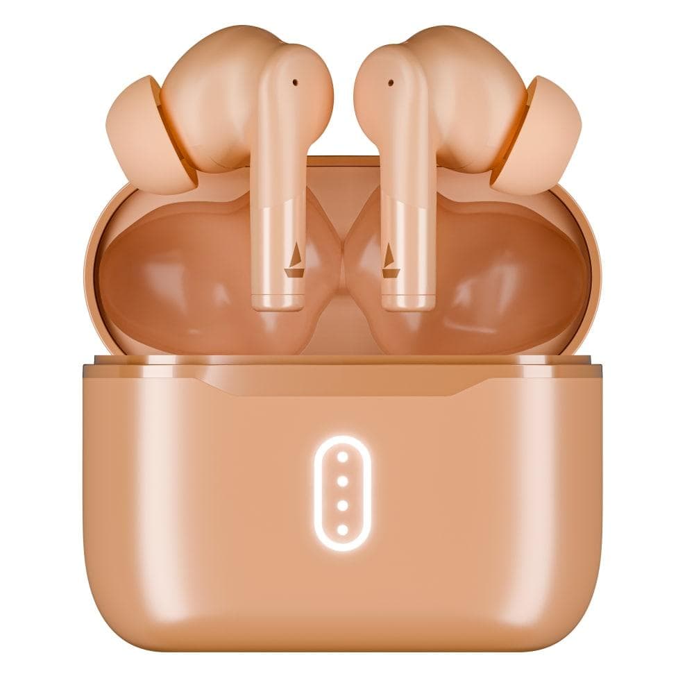 boAt Airdopes 148 Gen 2 with 48 Hours Playback, 10 mm Drivers, 4 Mics with ENx Tech (Orange)