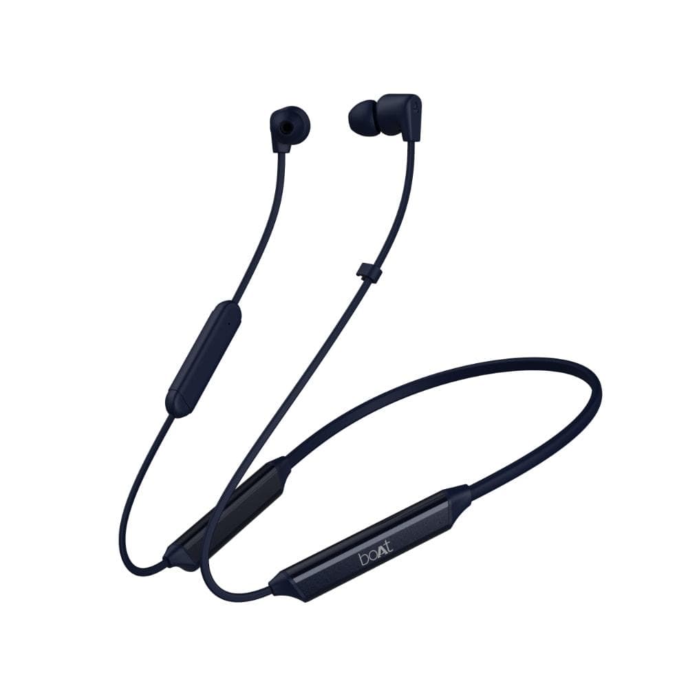 boAt Rockerz Trinity Gen2 Wireless Neckband with 150 H Playtime, Hi-Res Audio with LDAC, Dual EQ Modes, BEAST Mode, ENx Tech, ASAP Charge, IPX5, Dual Pairing & Bluetooth v5.3 (Blue)