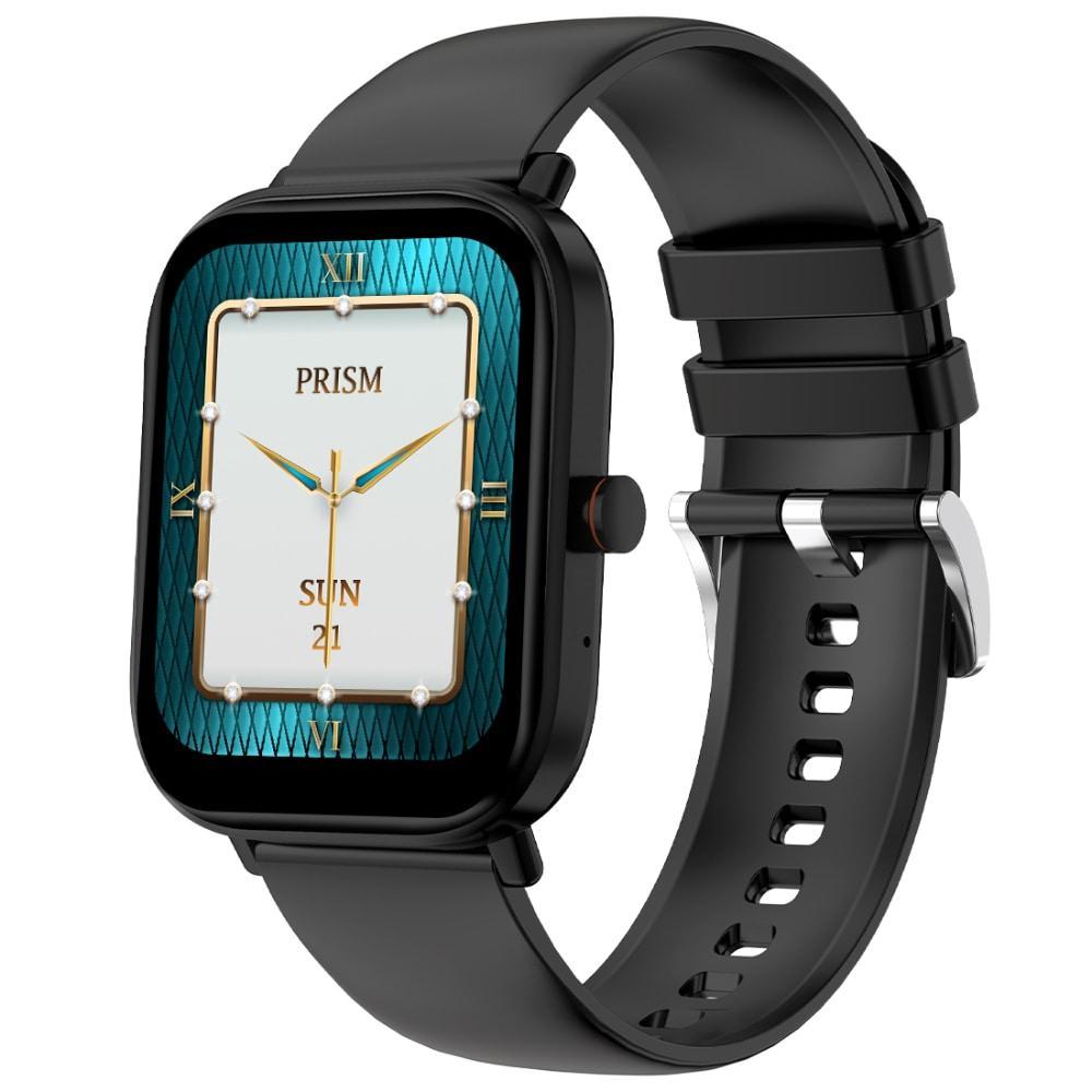 Fire-Boltt Ninja Pro Max Ultra Smartwatch , 5.10 cm (2.01 inch) HD Display, Bluetooth Calling , Upto 8 Days Battery, 123 Sports Modes, Built-in Speaker & Mic, IP68 Water Resistant, AI Voice Assistant (Black)