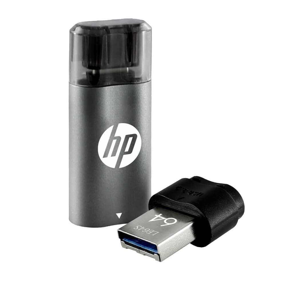 HP x5600c 64 GB USB 3.2 Flash Drives with Type-C adaptor