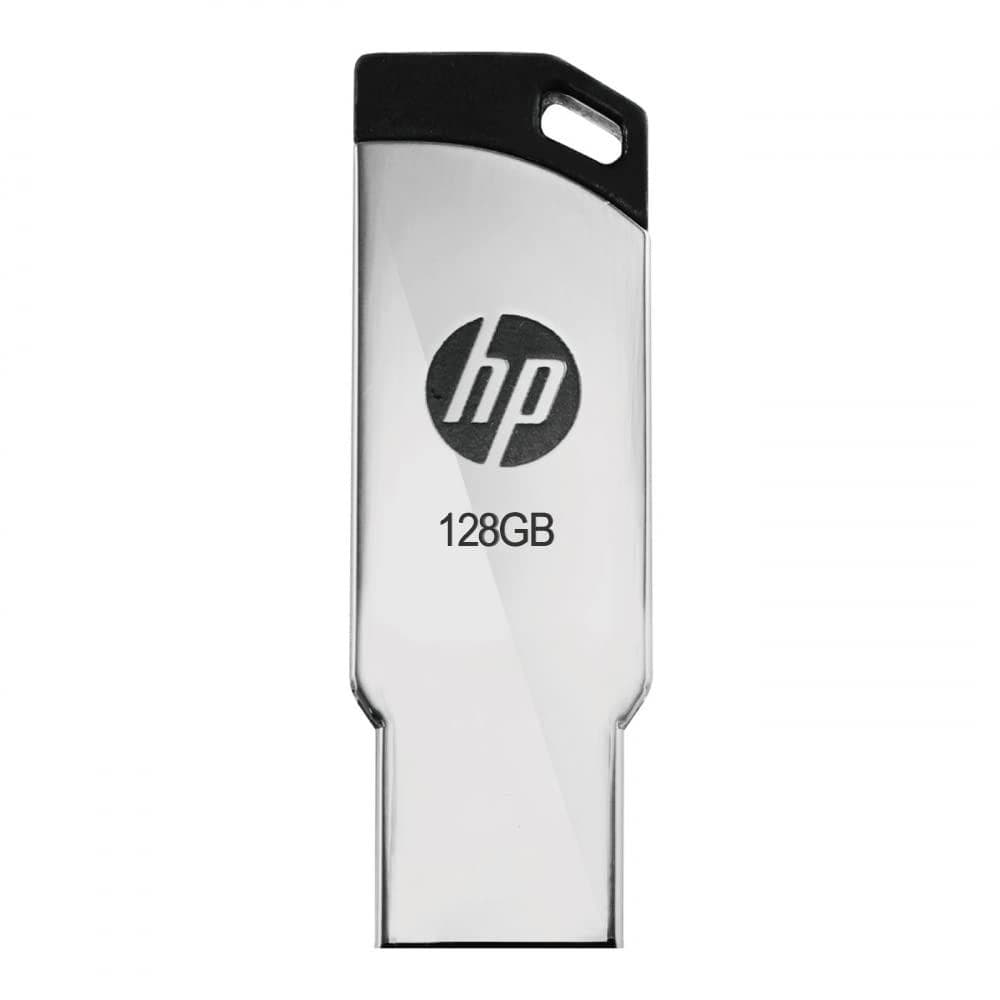 HP V236W USB 2 128 GB Pen Drive, Silver