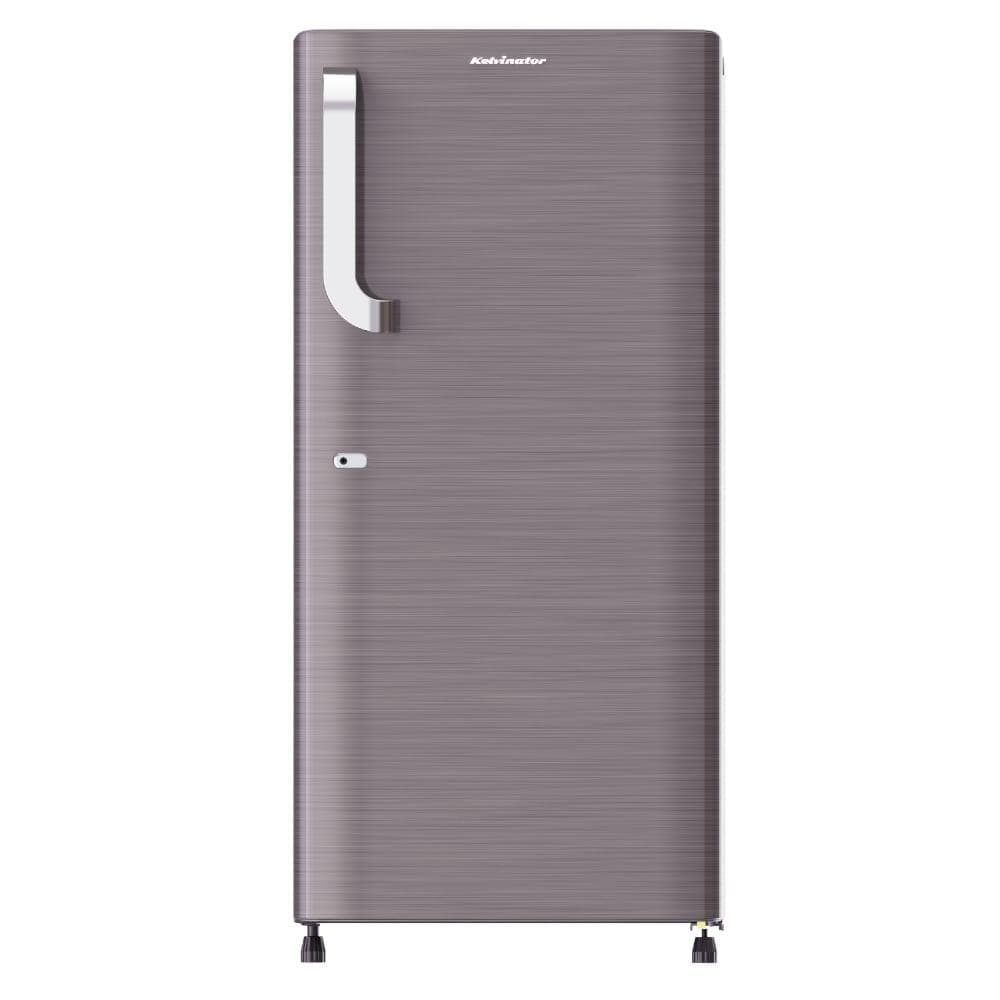 Kelvinator 201 L 2 Star Direct Cool Single Door Refrigerator, KRD-F210EBPHGS, Inox