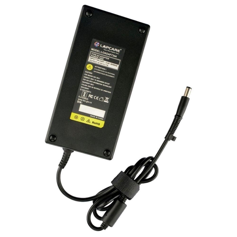 Lapcare LOADAF7344 Laptop Power Adapter with Over Current Protection, Black