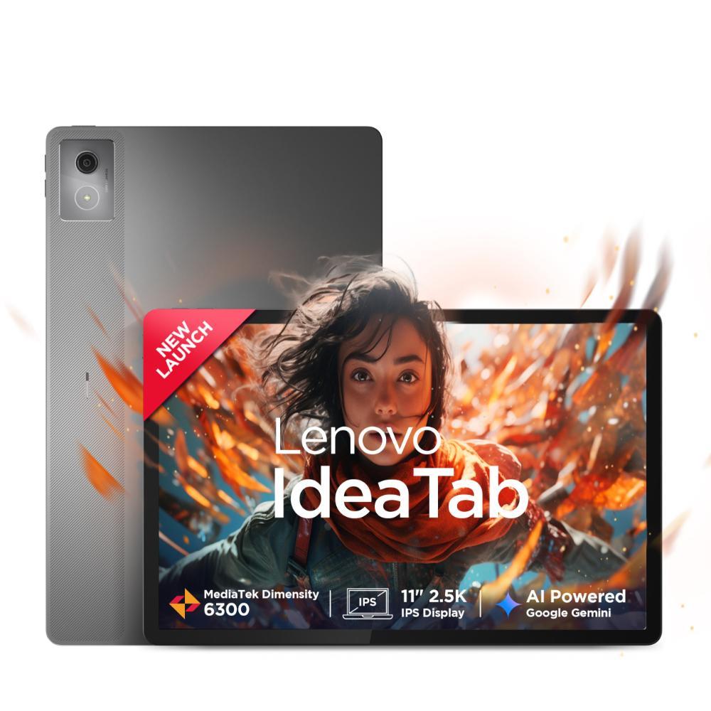 Lenovo Idea Tab 27.94 cm (11 inch) Wi-Fi Tablet, 128 GB, 6 GB RAM, Luna Grey, ZAFR1125IN