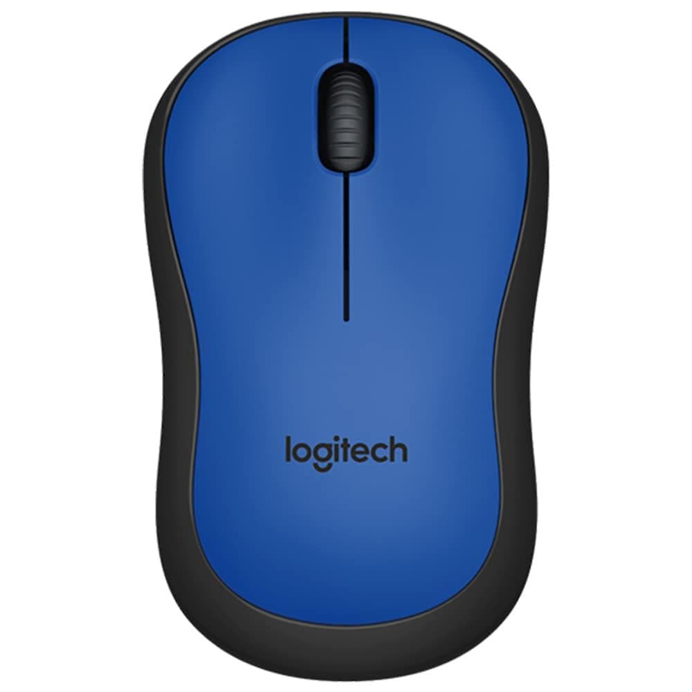 Logitech M221 Silent Wireless Optical Mouse, Blue