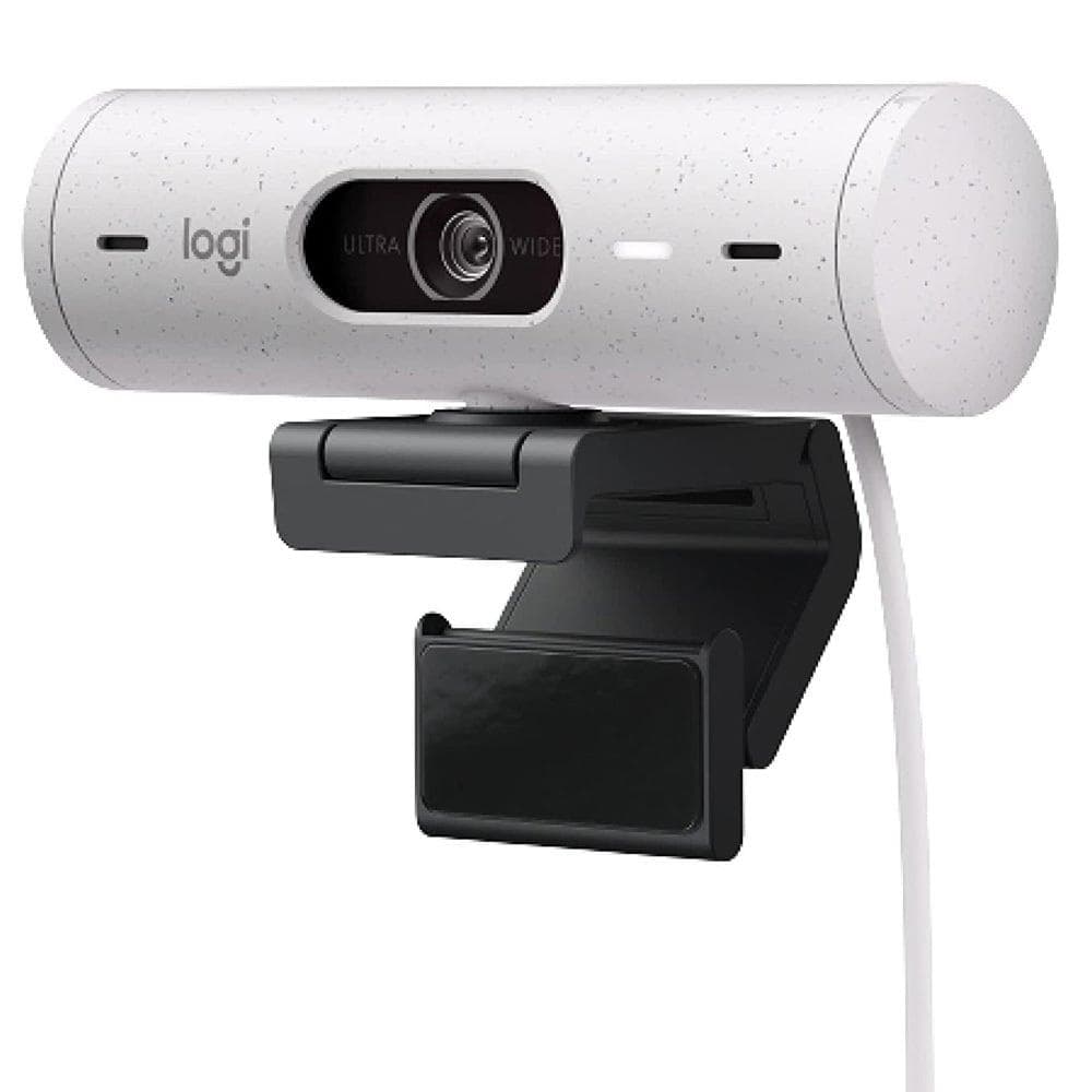 Logitech Brio 500 Full HD 1080p Webcam, White