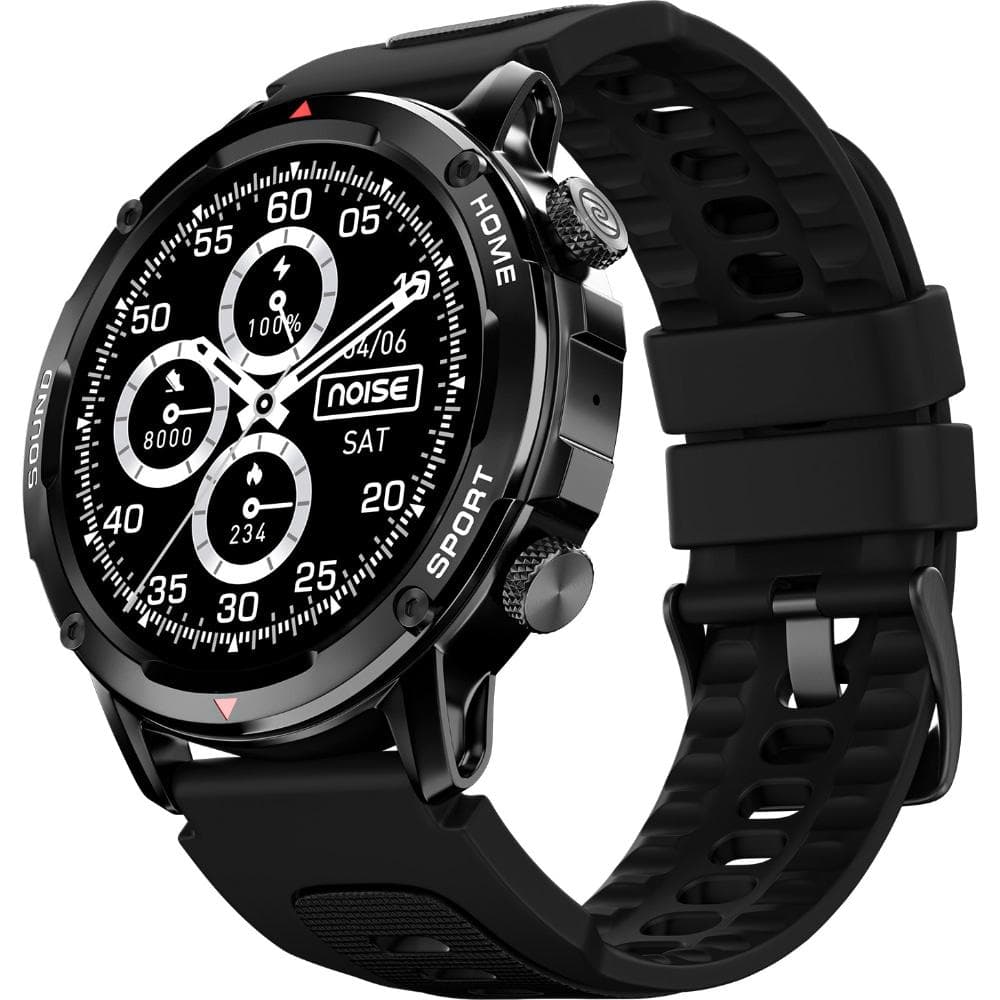 Noise NoiseFit Venture Smartwatch, Jet Black