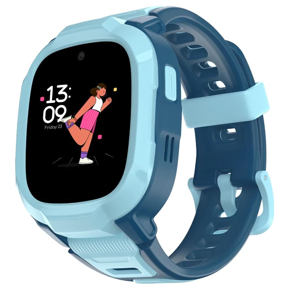 Noise Junior Explorer 2 Smart Watch for Kids with 4G SIM Compatible, 2-Way Video & Voice Calling, Geofencing, Real Time Location Monitoring via Google Maps, IP68, SOS Emergency Alerts (Frost Pop)