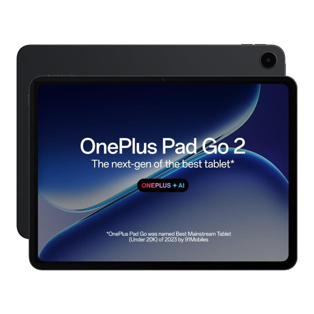 OnePlus Pad Go 2 30.73 cm (12.1 inch) 8 GB RAM, 256 GB, Shadow Black, Wi-Fi Tablet, OPD2504