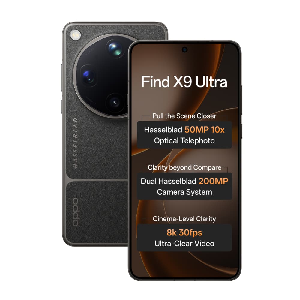 Oppo Find X9 Ultra 5G 512 GB, 12 GB RAM, Mobile Phone, Tundra Umber