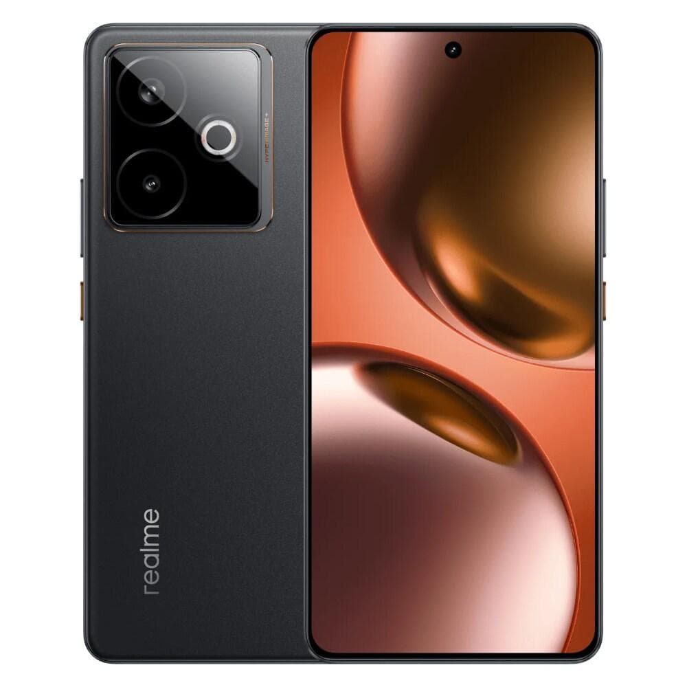 Realme GT 7T 5G 256 GB, 12 GB RAM, Black, Mobile Phone