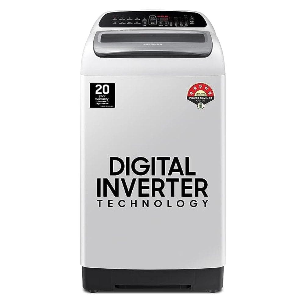 Samsung 6.5 kg Top Load, Digital Inverter technology, Wobble Technlogy, Lint Filter, Gray, 5 Star (WA65T4262GG)